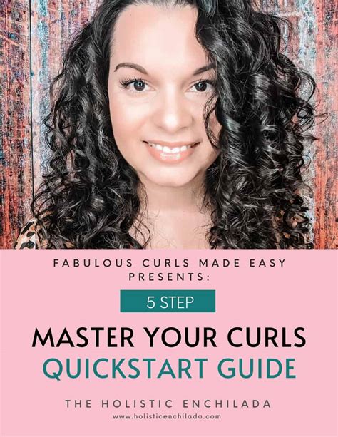 Master Your Curls Quick Start Guide 820 The Holistic Enchilada Curly Hair Clean Beauty