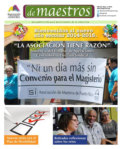De Maestros 5 2014 By Asociación De Maestros De Puerto Rico Issuu