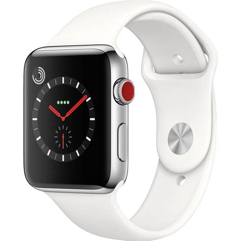 The apple watch series 3 is now two generations old, and does feel a tad dated due to the older, boxier screen shape and display technology. Apple Watch Series 3 42mm Smartwatch MQK82LL/A B&H Photo Video