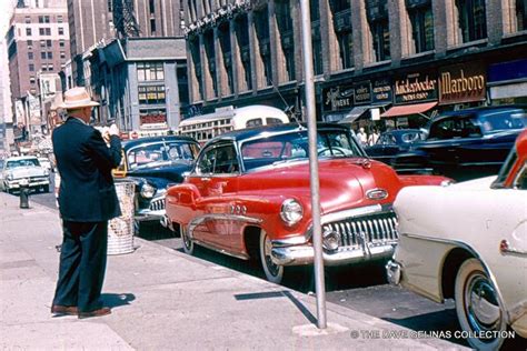 Wonderful Vintage Color Photos Of Streets Of The Us In The 1950s And