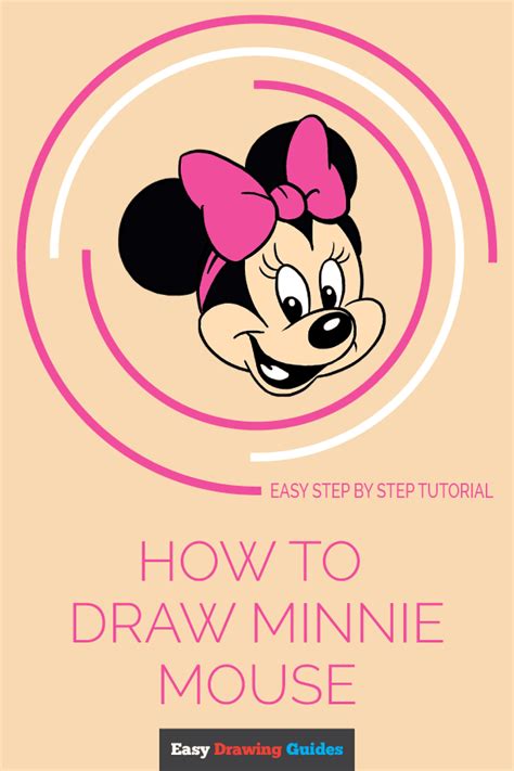Learn How To Draw Minnie Mouse Easy Step By Step Drawing Tutorial For