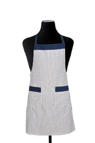 Checked Waterproof Cotton Kitchen Apron Size Large At Rs 118 In Karur