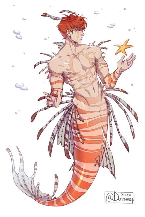 Mermay Aiden By Dotswap Arte Fantasia Sereia Desenho Sereias E Trit Es