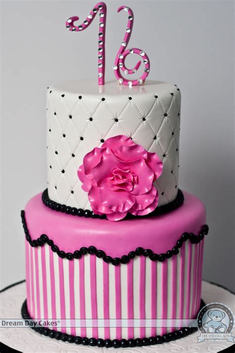 Fabulous Sweet 16 Cakes B Lovely Events