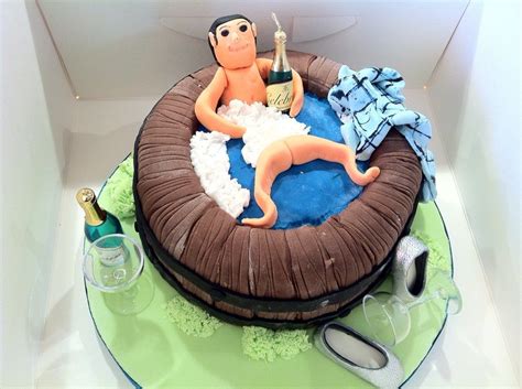 Hot Tub Novelty Cake Novelty Cakes Cake Designs Cake