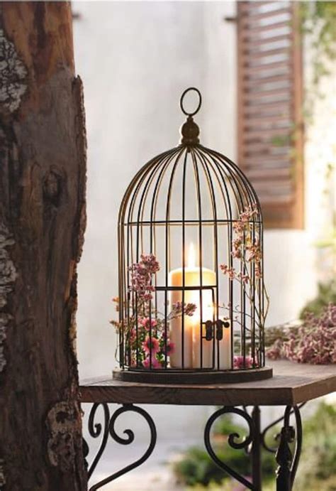 Decorative Simple Iron Bird Cage Set Of Ph
