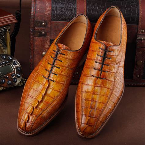 Casual Business Alligator Shoes For Men