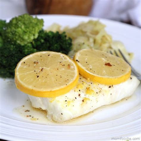 Lemon Baked Cod Easy Keto Recipe Mom Foodie
