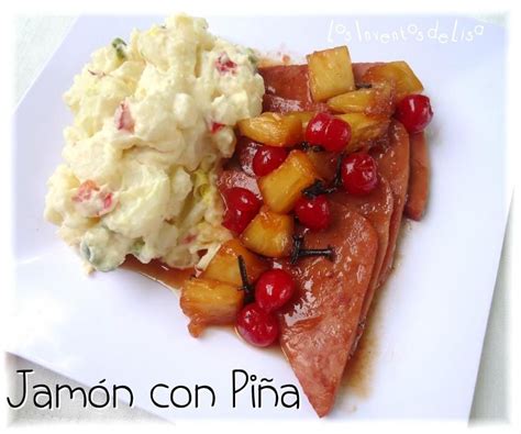Los Inventos De Lisa Jamón Con Piña Boricua Recipes Food Latin Food
