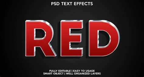 Red Text Psd 4000 High Quality Free Psd Templates For Download