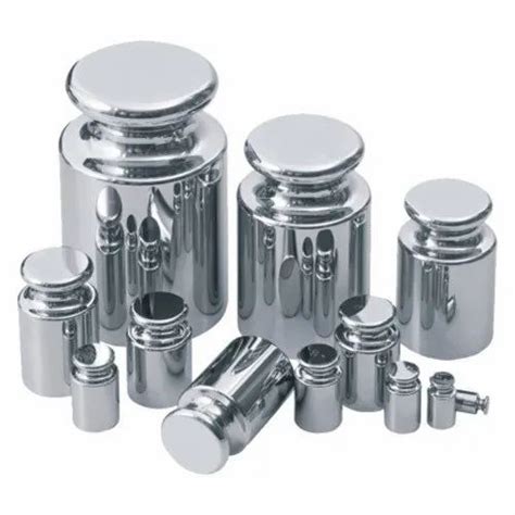 Stainless Steel Mirror Finish Standard Calibration Weights Sets For