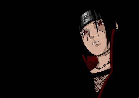 Itachi Uchiha White Background