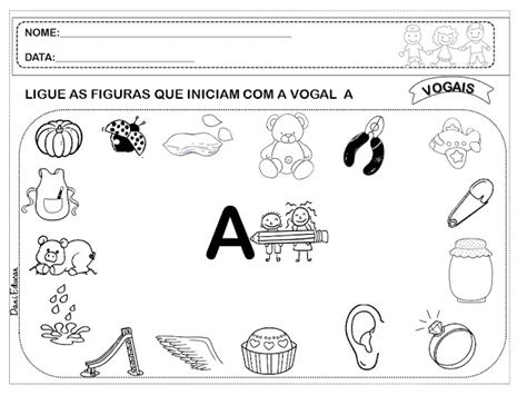 Atividades Imprimir Vogais Imprimir Educacao Infantil28129 — SÓ Escola
