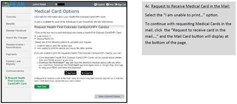 You can prove residency with a colorado driver's. How do I print a Health First Colorado medical card through PEAK? - colorado.gov/health