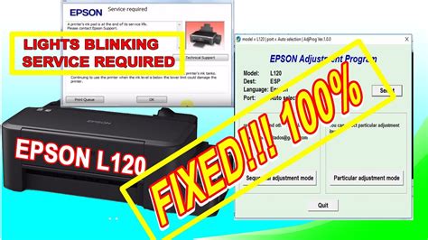 How To Reset Epson L120 YouTube