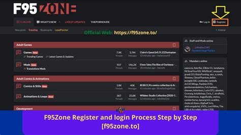 F95zone Register And Login Process Step By Step F95zoneto Moneypip