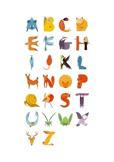 Alphabet Animaux Alphabet For Kids Alphabet Art Alphabet Poster
