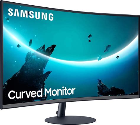 Samsung 24 Inch T55 Fhd 1000r 75hz Curved Gaming Monitor 3 Sided Bezel Less