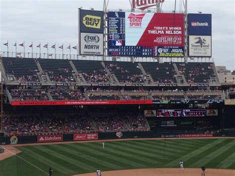 Target Field Seating Chart With Row Numbers Elcho Table