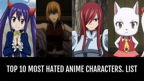Top 10 Most Hated Anime Characters By Bandyandy Anime Planet