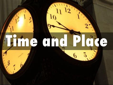 Time And Place By Greg Callaham