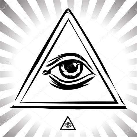 Eye Of Providence Illustration — Stock Vector © Natashin 83059162