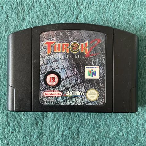 TUROK 2 N64 CARTRIDGE Only Nintendo 64 UK Pal Tested Working 4 34