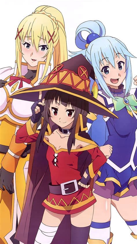 Kono Subarashii Sekai Ni Shukufuku O Anime Smartphone Konosuba Hd Phone Wallpaper Pxfuel