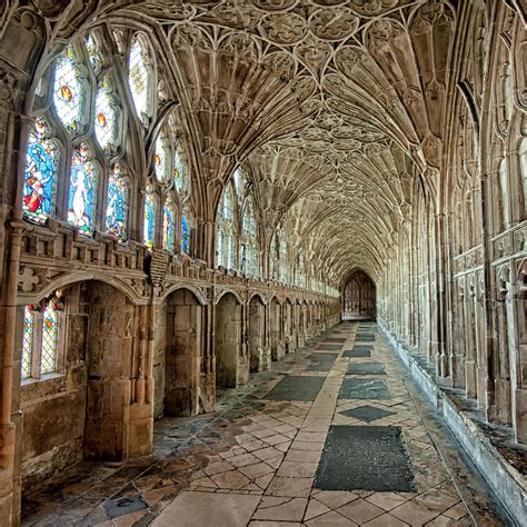 Gloucester Cathedral Cloister Photograph By Allan Van Gasbeck