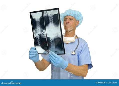 Doctor With X Ray Stock Image Image Of Male Medic Cancer 9755429