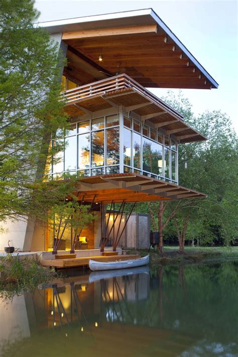 The Pond House At Ten Oaks Farm Holly And Smith Architects Archdaily