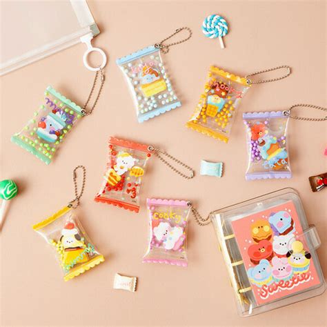 Bt21 Minini Characters Sweetie Candy Keyrings Shimshop B2b