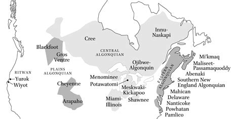 Algonquian Language Maps