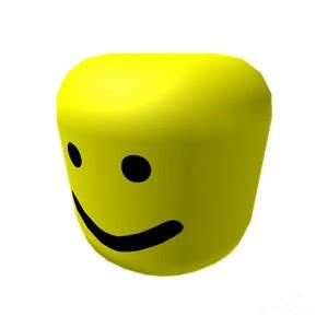 Create Meme The Head Of A Noob Roblox Roblox Yellow Roblox Head