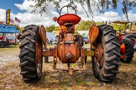 International Harvester Farmall Super M Farm Tractor Editorial