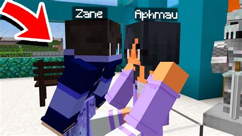 Zane Kiss Aphmau In Minecraft Youtube