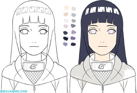 Como Dibujar A Hinata Naruto Paso A Paso How To Draw Hinata Images