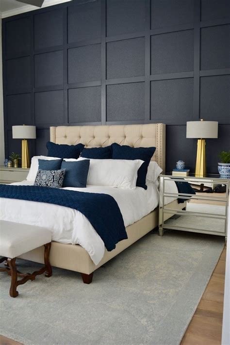 When To Install A Board And Batten Accent Wall In 2020 Blue Accent