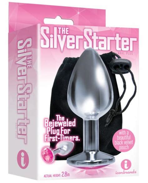 Silver Starter Bejeweled Stainless Steel Plug On Literotica