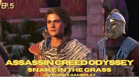 Snake In The Grass Assassin Creed Odyssey Main Story Cutscene And