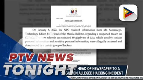 npc invites comelec it head of newspaper to a meeting to shed light on alleged hacking incident