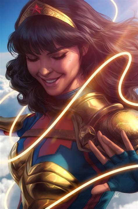 Wonder Girl 6 Variant By Stanley Artgerm Lau Rimaginarydc