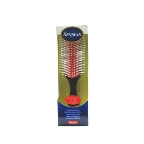 Review Denman Classic D5 9 Row Heavy Weight Style Brush 3 Pack With Free Nail File Nonadhesive