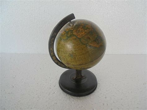Antique Globe Collectible Globe Vintage Globe Brass And Tin Etsy
