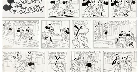 Minnie Mouse Comic Strip