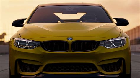 Bmw M4 Front View