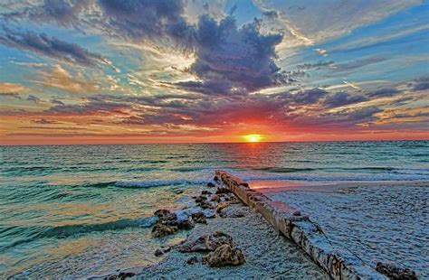 Suncoast Seascape Photograph By Hh Photography Of Florida Fine Art