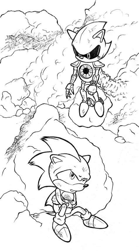Dibujos Para Colorear Sonic 100 Imágenes Imprime Gratis Para Niños