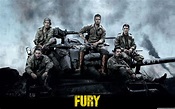 Fury Brad Pitt Wallpaper