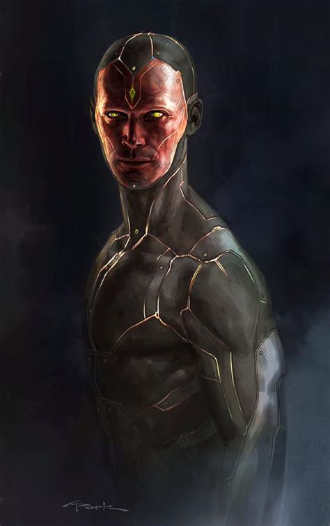 Marvels Avengers Age Of Ultron Concept Of Vision